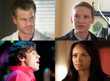 Grey's Anatomy, Fringe, Glee, Vampire Diaries Grey's Anatomy, Fringe, Glee, Vampire Diaries